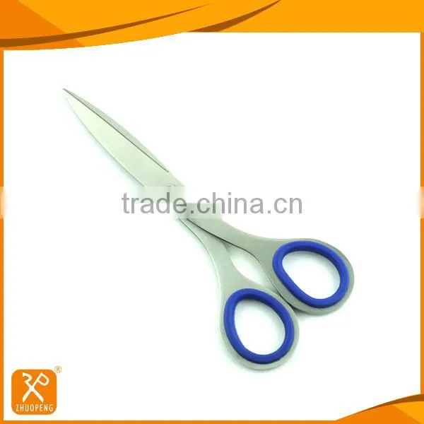 Whole Stainless Steel Office Scissors With Soft Rubber Handle photo-2