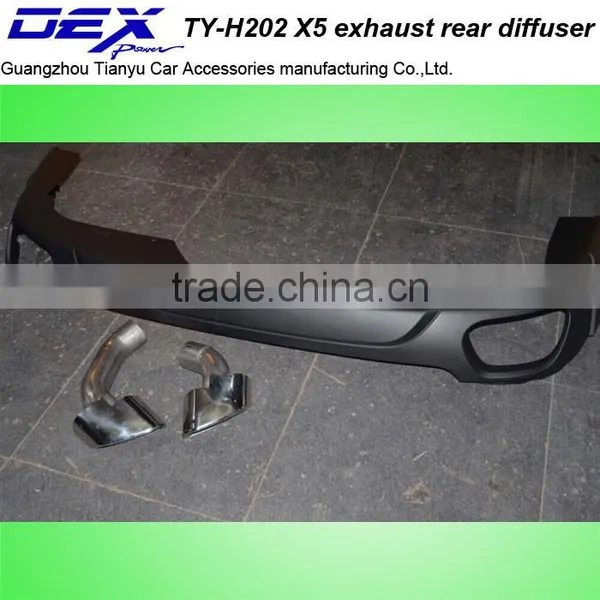 Factory Price High Quality Auto Parts PP B~MW X5 Exhaust Rear Diffuser photo-2