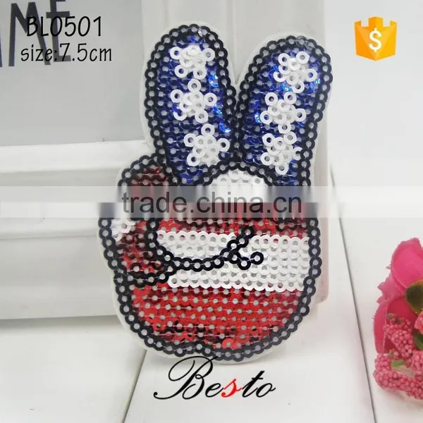 Popular Custom Wholesale Paillette Sequin Applique for Dress photo-3