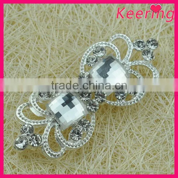 Fashionable Wholesale Crystal Color Rhinestone Metallic Button for Decoration WBK-1500 photo-4