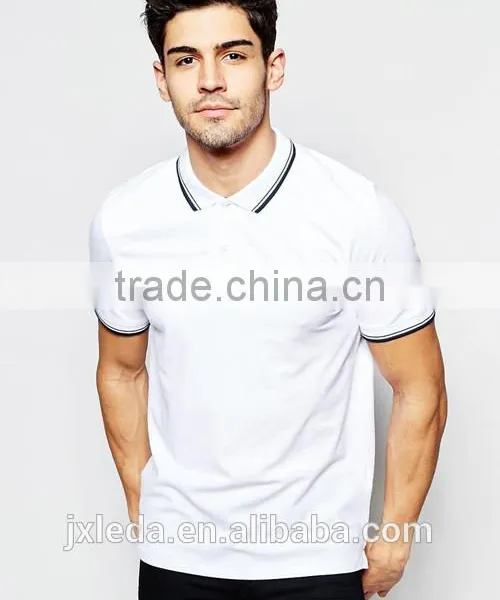 Bulk Blank Work T-shirt Clothing Custom, 100% Cotton Pique Polo Shirt Men Wholesale photo-4