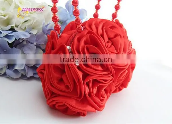 Baby Girls Red Tote Bag Fashion Kids Handbag photo-3
