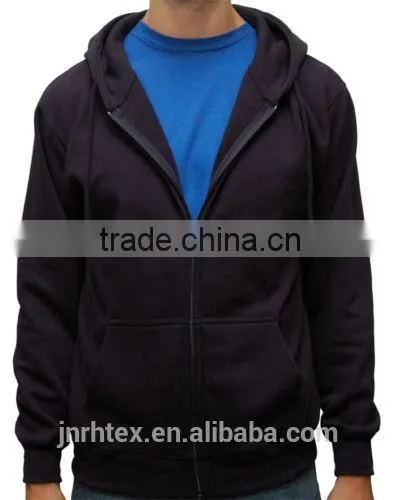 Men's Premium Heavyweight Full Zip Up Hoodie Classic Zipper Hooded Sweatshirt photo-2