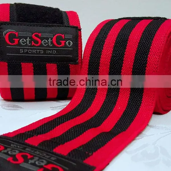 Weight Lifting Knee Wraps SUPER 80" photo-2