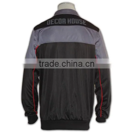 2016 Outdoor Custom Cheap Lightweight Black Windbreaker Jacket photo-3