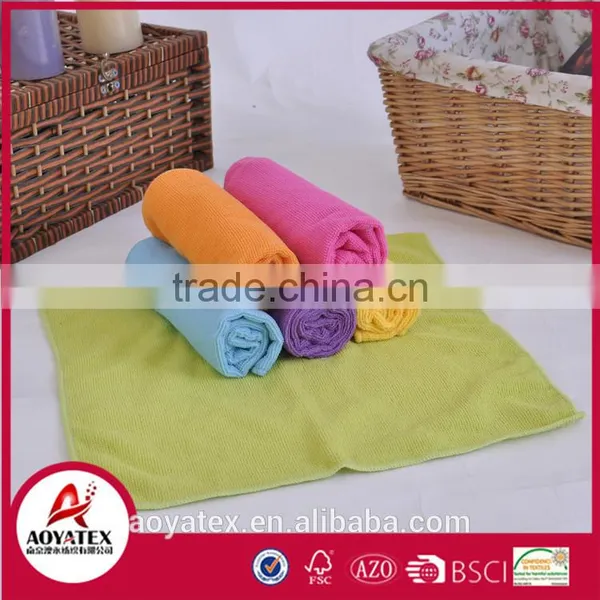 100% Polyester Beach Towel Bulk Microfiber Towels Solid Microfiber Towel photo-3