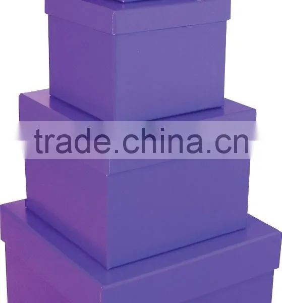 Gift Jewelry Box In Box Multi Layers 4 In 1 Set Square For Lover photo-6