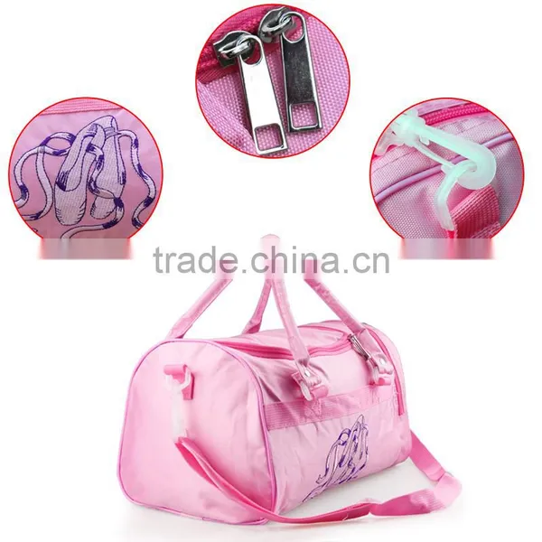 PS960 Ballet Dance Crossbody Bag Pink Waterproof Ballet Dance Duffel Bags for Girls photo-5