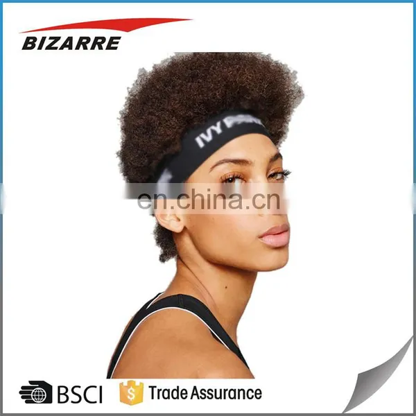 Non-slip Elastic Headband and Flower Headband With Silicone photo-2