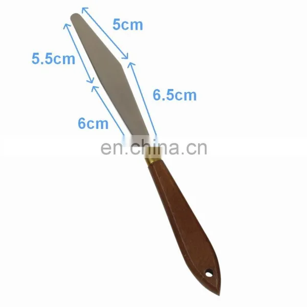 Brown Wooden Handle Oil Painting Knife Tool photo-2