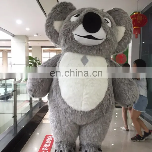 HI 2.5m Giant Inflatable Mascot Costume Long Plush Koala Costume Carnival Mascot Costume for Adult photo-3