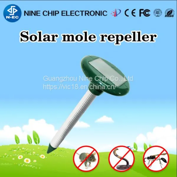 Solar Mole Repeller Solar Snake Repeller Mice Pest Repeller photo-4