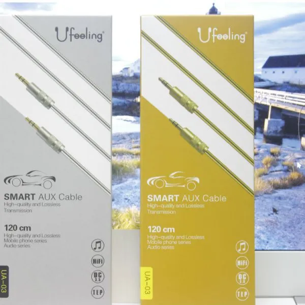 Ufeeling UA-03 Usb to Aux Cable Female Aux Cable Automobile Cord Male to Male Audio Cable High Quality photo-5