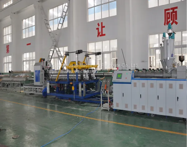 PVC Pipe Equipment Corrugated Pipe Production Line photo-2