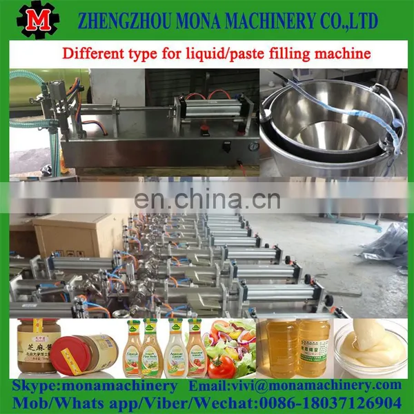 New Type Liquid Paste Filling Machine With Heater and Mixer photo-3