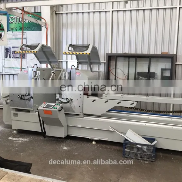 Hot Selling!Aluminum Profile CNC Double Head Cutting Saw Machine With HIgh Quality and Low Price in Shandong photo-4