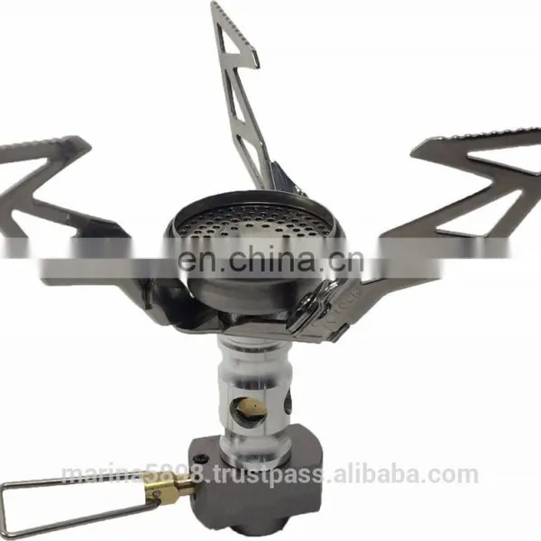 Mini Camping Burner (LB-1611) Ultra Light - Corrosion Resistant / Strong Flame / Piezo Igniter / Brand New Stove