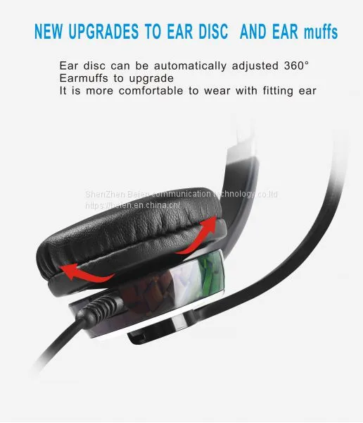 China Beien FC22 MP Business Telephone Headset for Call Center Customer Service Multimedia Teaching Headset