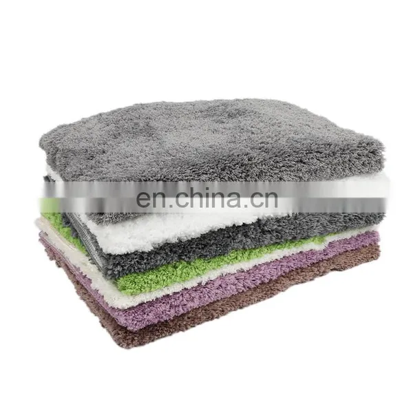 Custom Hot Sales Super Absorbent Water Non-slip Thickened Bathroom Door Mat photo-2