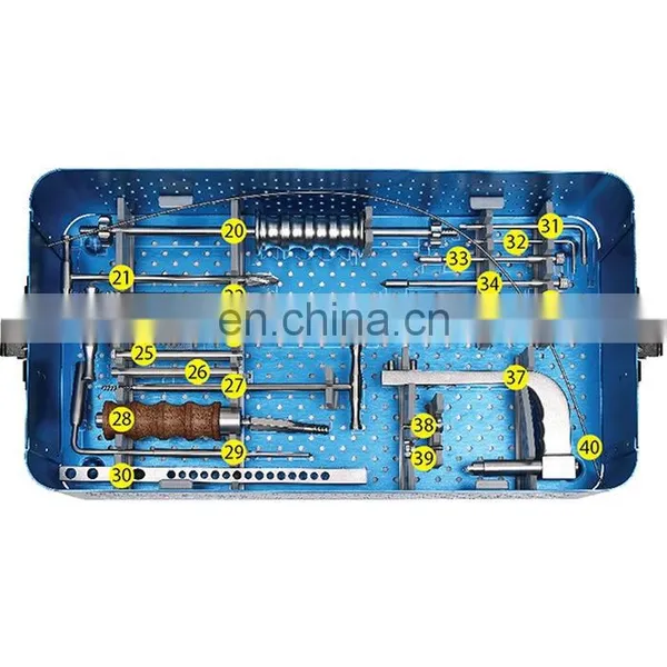 Orthopedic Surgical Instruments Excellent Quality Reversed Femoral & Gama Intramedullary Nail Instrument Set Interlocking Nail photo-6