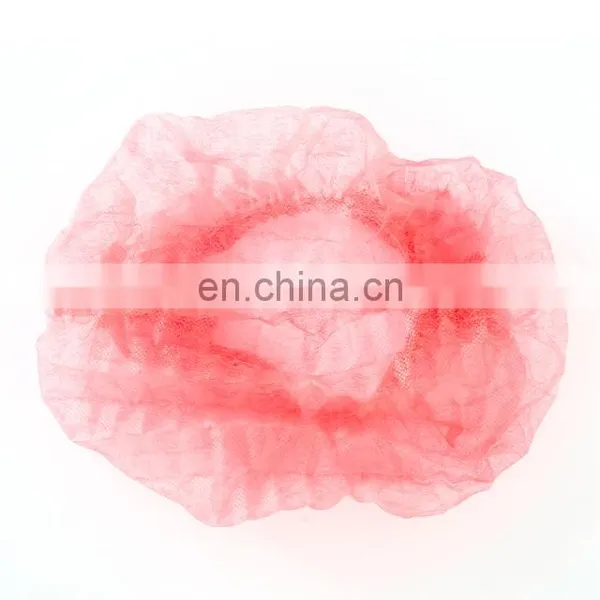 Anti Dust Breathful Disposable Hat Hair Net Non Woven Mob Caps photo-2