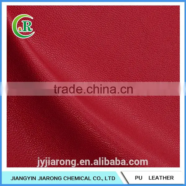 Synthetic Leather Fabric for Bag With Nonwoven Backing photo-2