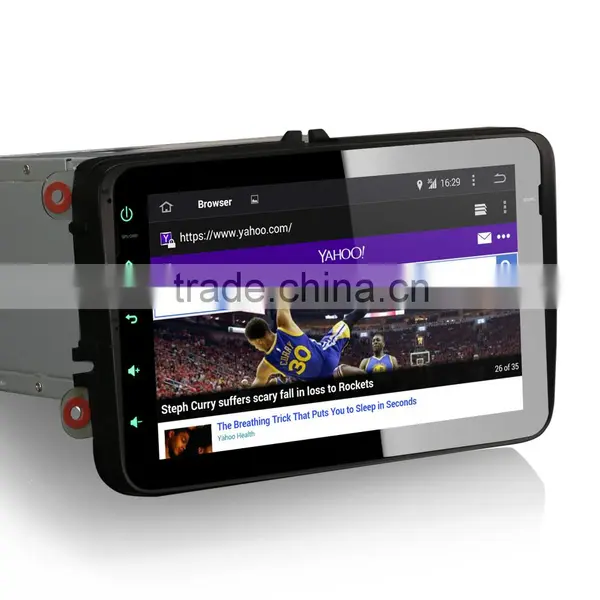 Erisin ES2802V Android 4.4.4 2 Din 8 Inch Bluetooth Car Audio With GPS 3G WiFi for Passat photo-2