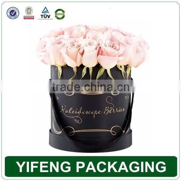 Design Round Wholesale Custom Color Flower Boxes photo-2