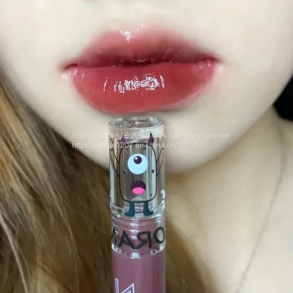 Herorange Nourish Lipgloss 6 Colors Long-Lasting Glossy Lipstick Waterproof Non-Stick Cup Cosmetic Moisturizing Lip Gloss photo-5