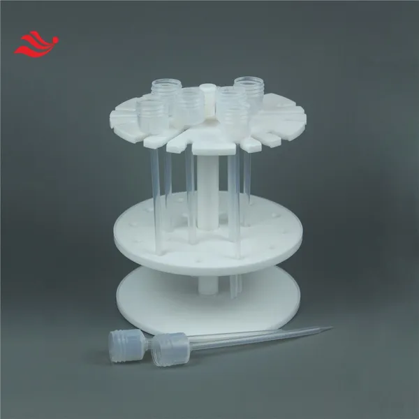 Wholesale Price Teflon PFA Costom Laboratory 30ml (9*6) Separator Column With Screw Lid photo-5
