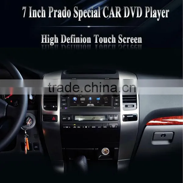 Double Din for TOYOTA PRADO Touch Screen Car DVD Car Stereo GPS 3G WIFI Bluetooth SWC RDS Phonebook AUX 1080P USB/SD MP3/MP4 photo-4