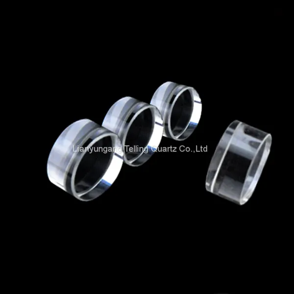 Customized Optical Quartz Plate Window Round Quartz Glass Plates Disc photo-4