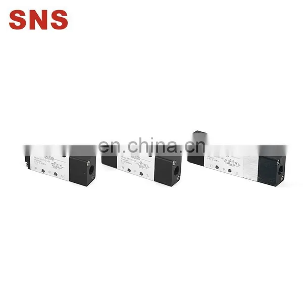 SNS 4A High Quantity Series Brass Fitting Waterproof Pneumatic Solenoid Valve photo-2