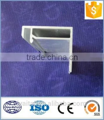Aluminium Solar Frame Profile Sandblasting Slivery White Anodized