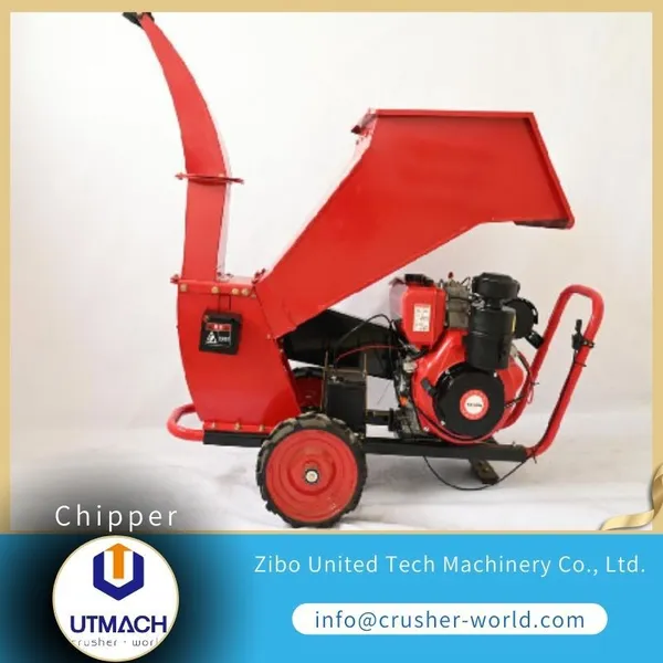 Wood Chipper Shredder, Utmach Green Wastechipper photo-2