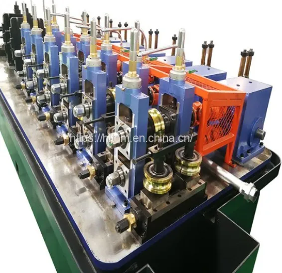 Galvanized Steel Round/Square Pipe Tube Making Machine Production Line photo-2