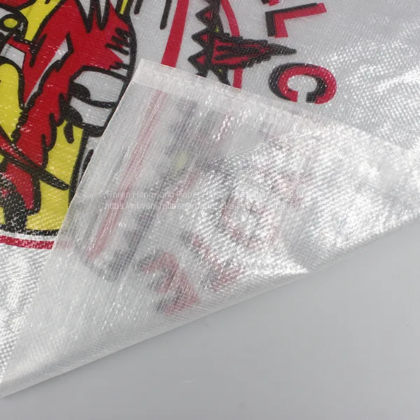 50*81 CM Waterproof Woven Polypropylene Bags Black Laminated pp Woven Bag photo-4