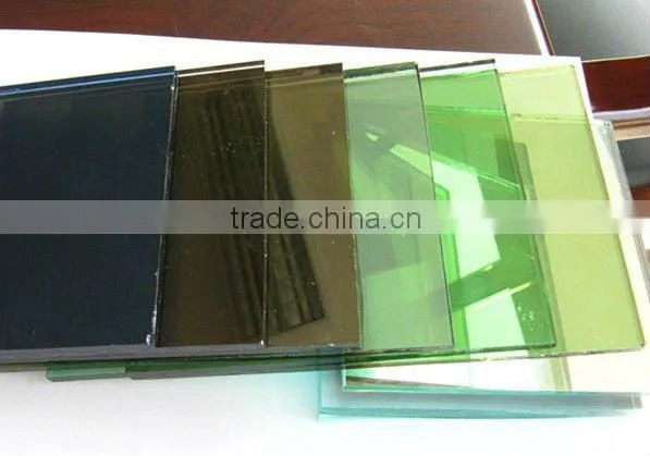 Hot Sell 2MM-19mm Dark Green Float Glass