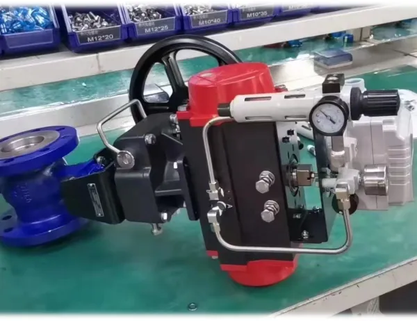 Industrial Grade V-Type Ball Valve for Papermaking, Chemical, and Petrochemical Applications