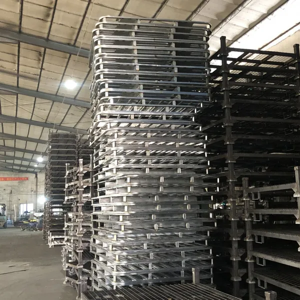 Dongguan Made Anti-rust Steel Pallet for Workshop Logistics photo-3