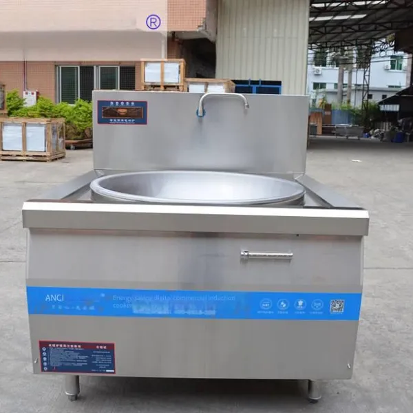 Anci Double-eyed Single-tailed Large Cooking Range, Electromagnetic Stir-frying Range and Low Soup Pot, Installable and Delivered to Your Door photo-3