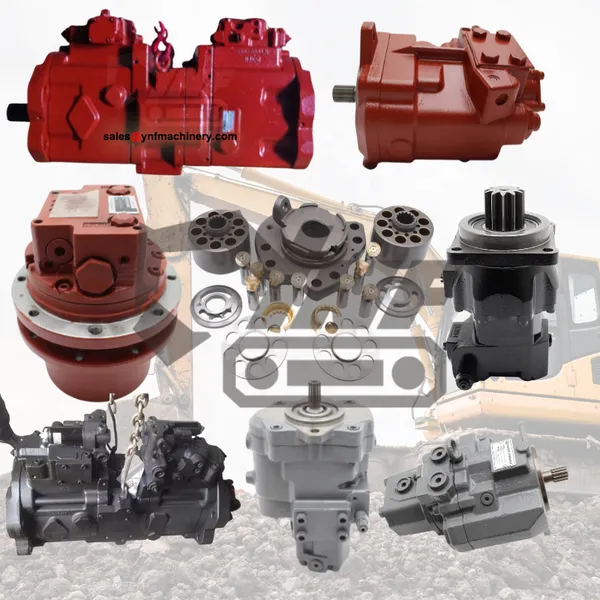 Насосы гидравлические Kawasaki K3V K3VG K3VL80 K3V63DT K3V140DT K3V200 K3V280DTH для Sany, Hyundai, Yuchai, Sumitomo, Hyundai, Kobeco, CAT