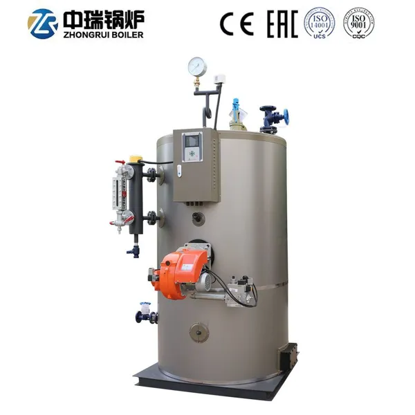 Vertical Steam Boiler Protection and Fully Automatic Pellet Fuel for Tofu Production photo-4