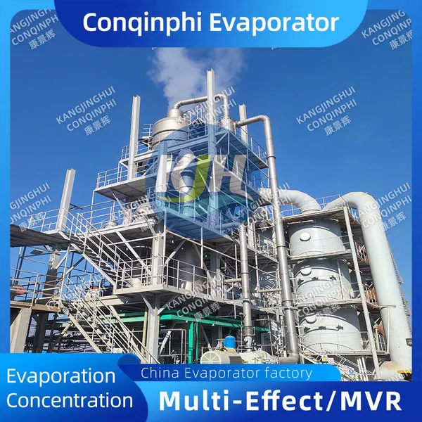 Forced Circulation Vacuum MVR Evaporation Concentration Crystallizer photo-4