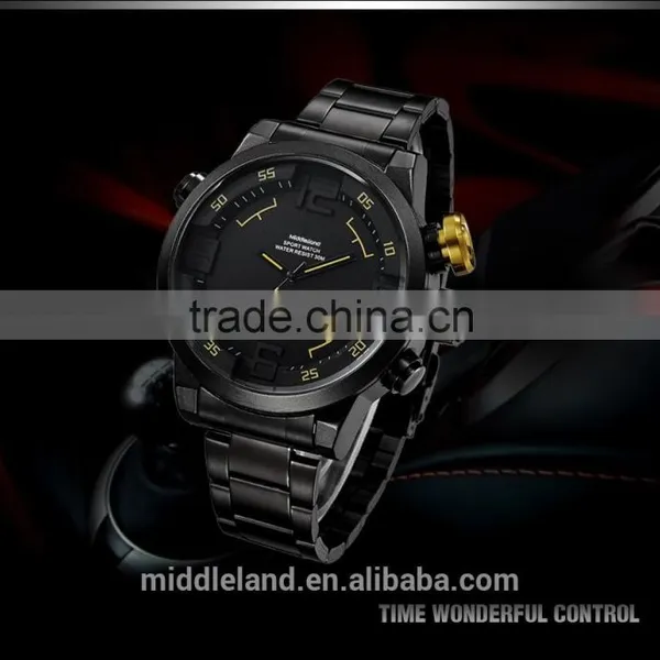 8011MIDDLELAND LED Business Man Quartz Watch Fashion Military Sport Casual Wristwatch photo-3