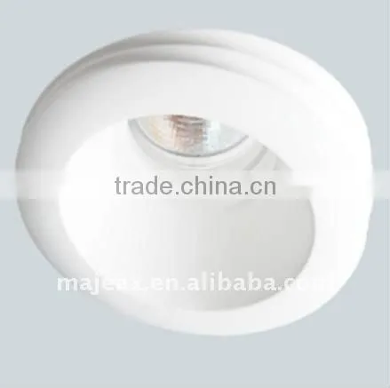 Modern Plaster Gypsum Indoor 12v LED ceiling light