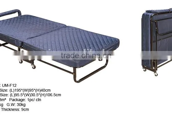 Thick Mattress Foldable Bed for Hotels photo-4