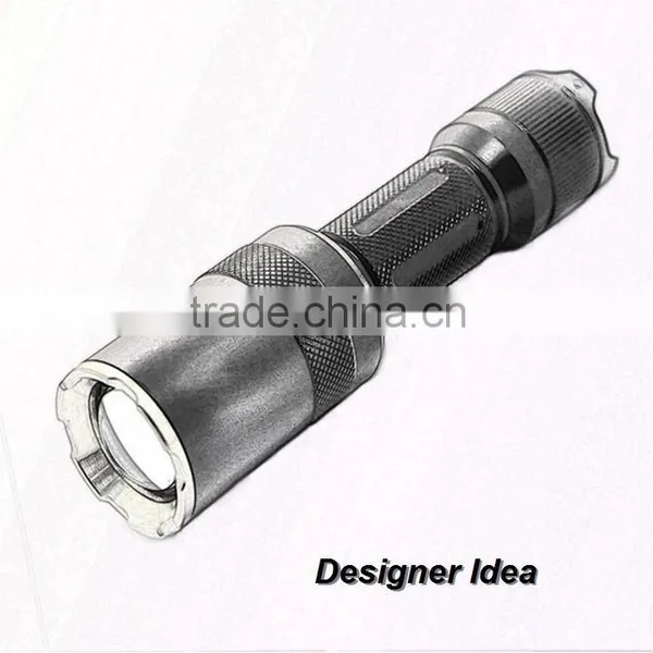 (160015) Rechargeable Camping Outdoor Waterproof 18650 Battery Zoomable Torch Led photo-3