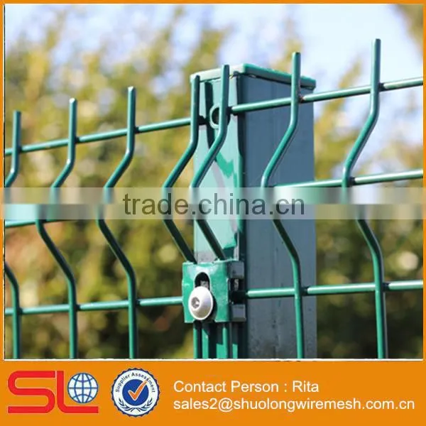 3D Curved Welded Wire Mesh Fence Panel photo-5