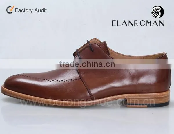New Men's Formal Leather Shoes Derby Shoes Genuine Leather Shoes Wholesale photo-2